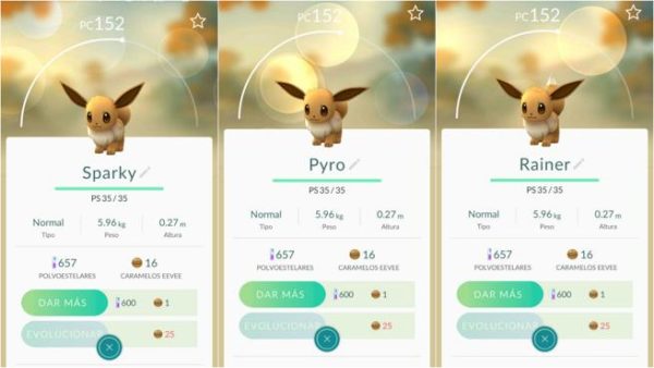 evolucion-de-eevee-pokemon-go